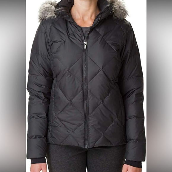 NWOT Columbia women’s Icy Heights Ii Down Jacket Size XXL Black - Picture 9 of 12
